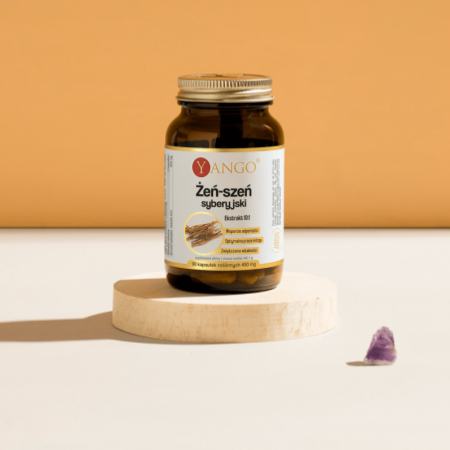 Żeń-szeń syberyjski - ekstrakt 10:1 - 90 kaps.