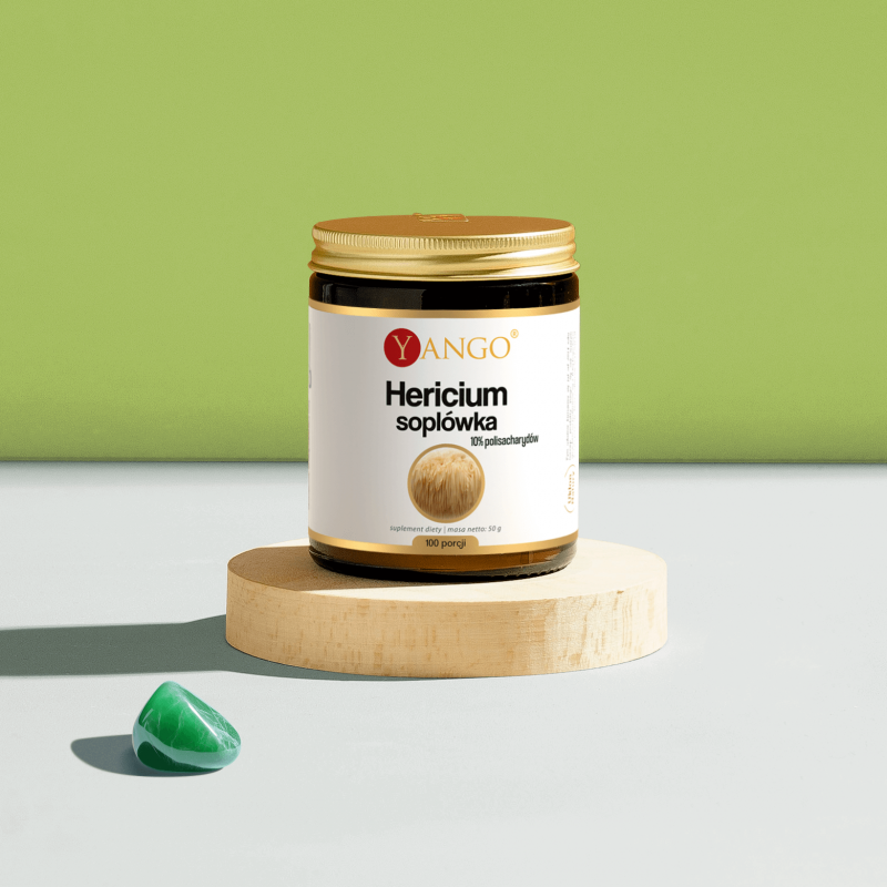 Hericium Soplówka - 10% polisacharydów - 50 g