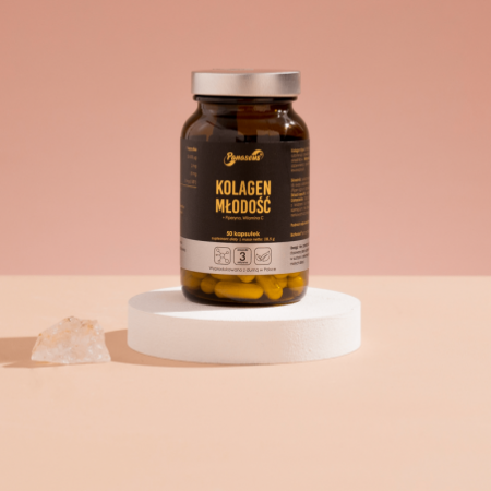 Kolagen typu I i III Młodość - 50 kaps.