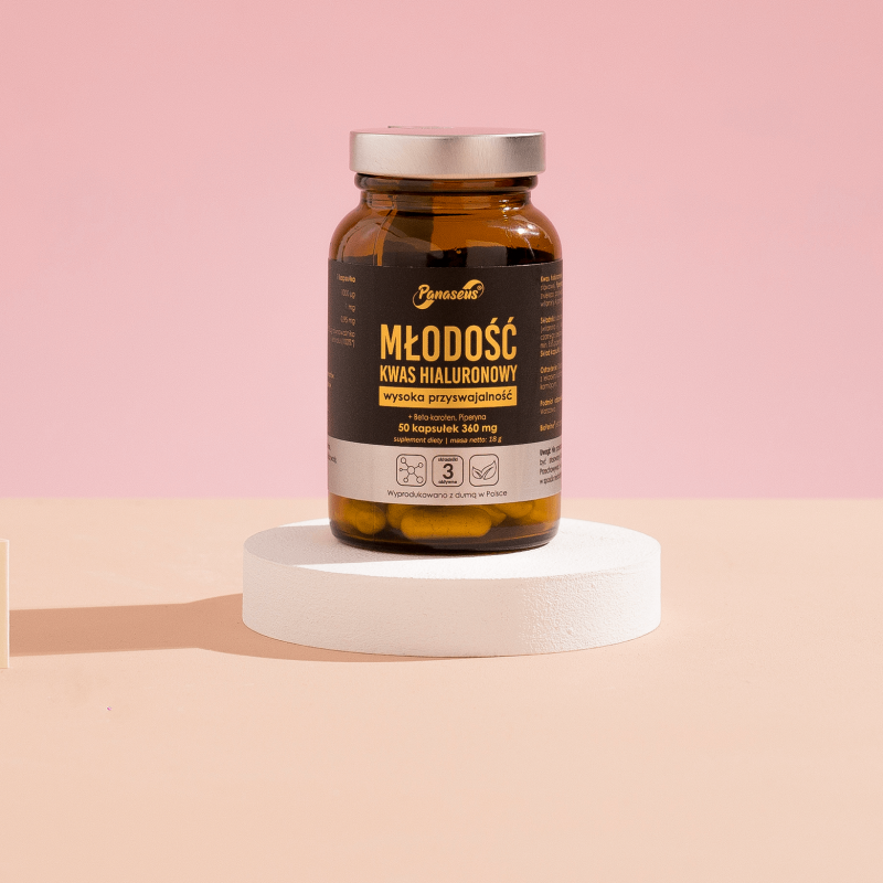 Młodość Kwas hialuronowy - 50 kaps.