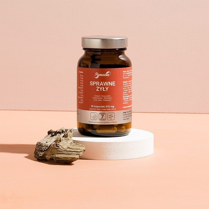 Sprawne żyły - 50 kaps.