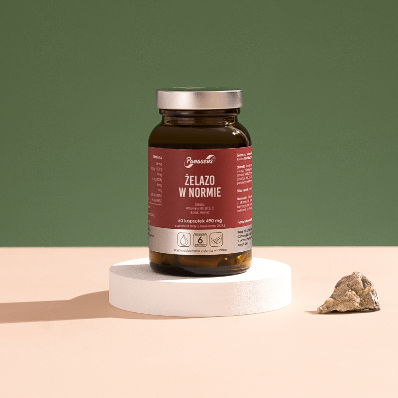 Żelazo w normie - 50kaps.