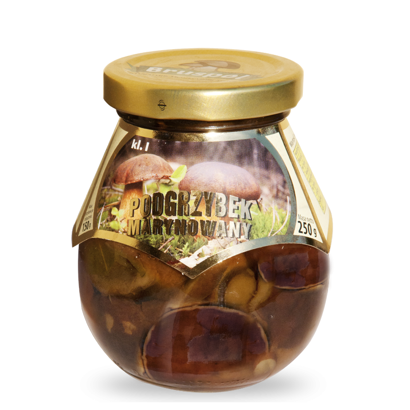 PODGRZYBEK MARYNOWANY CAŁY 250G – BRUSPOL