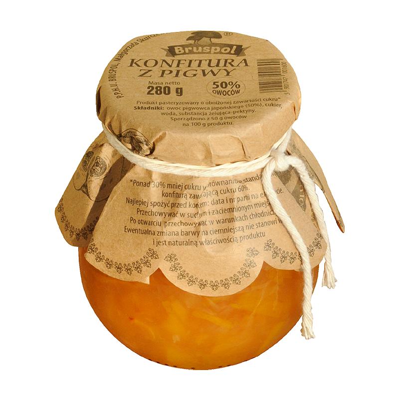 KONFITURA Z PIGWY – 280G – BRUSPOL