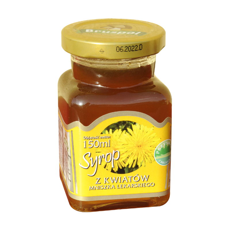 SYROP Z KWIATÓW MNISZKA LEKARSKIEGO – 150ML - BRUSPOL