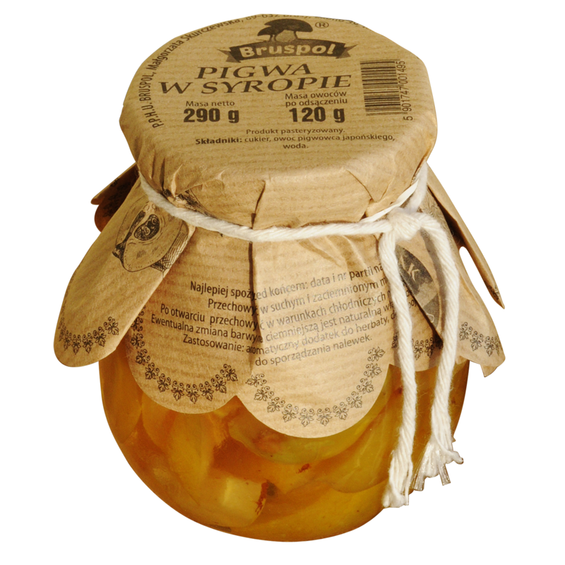 PIGWA W SYROPIE – 290G – BRUSPOL