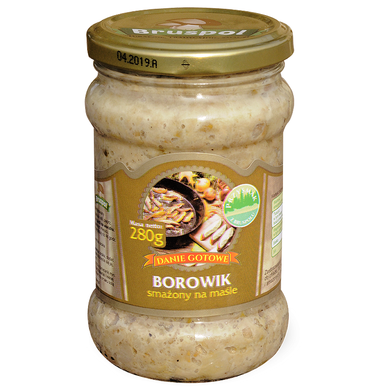 BOROWIK SMAŻONY NA MAŚLE – 280G – BRUSPOL