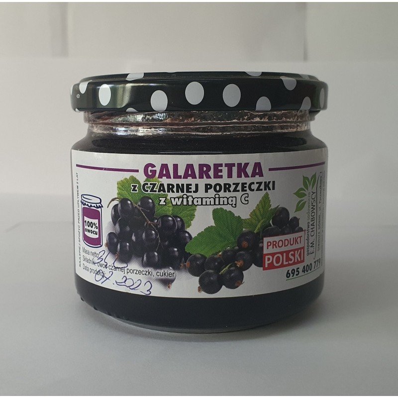 GALARETKA Z CZARNEJ PORZECZKI Z WITAMINĄ C – CHABOWSCY