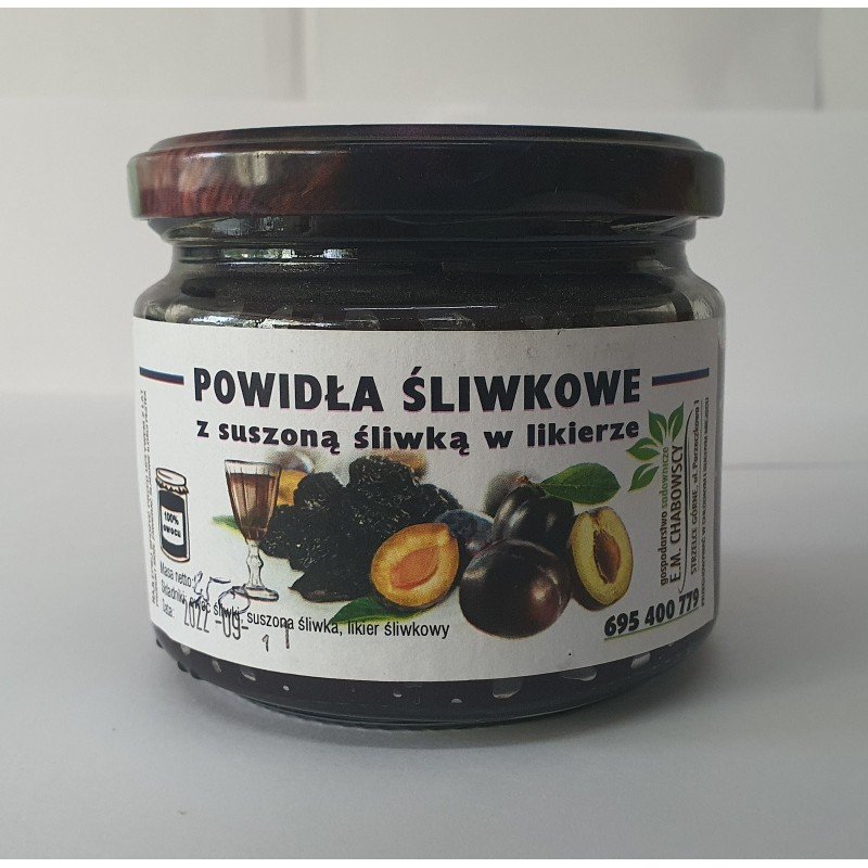 POWIDŁA ŚLIWKOWE Z SUSZONĄ ŚLIWKĄ W LIKIERZE - CHABOWSCY
