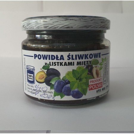POWIDŁA ŚLIWKOWE Z LISTKAMI MIĘTY – CHABOWSCY
