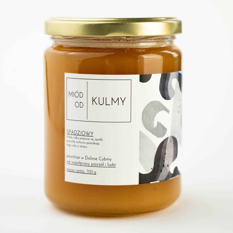 Miód spadziowy - 350g - MIÓD OD KULMY