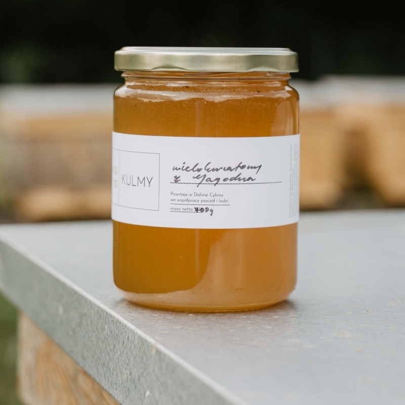 Miód wielokwiatowy z Jagodna - 700 - MIÓD OD KULMY