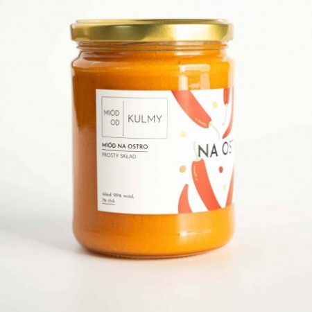 Miód z chili - 600g - MIÓD OD KULMY