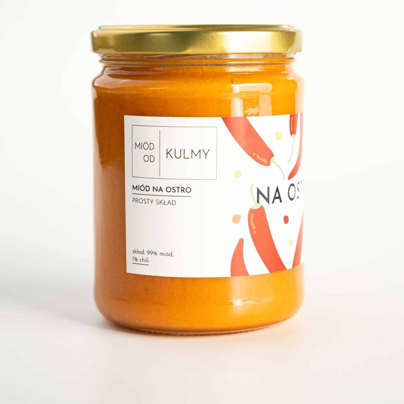 Miód z chili - 600g - MIÓD OD KULMY