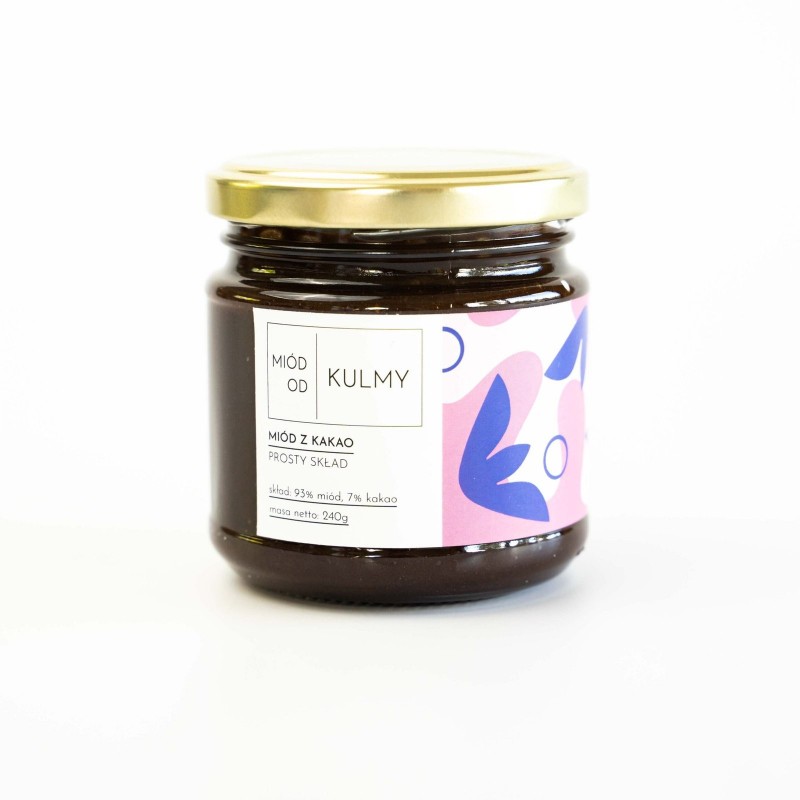 Miód z kakao - 200g - MIÓD OD KULMY
