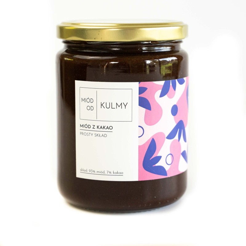 Miód z kakao - 600g - MIÓD OD KULMY