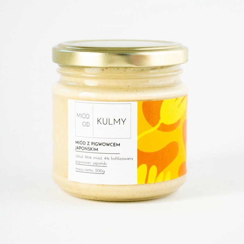 Miód z pigwowcem - 200g - MIÓD OD KULMY
