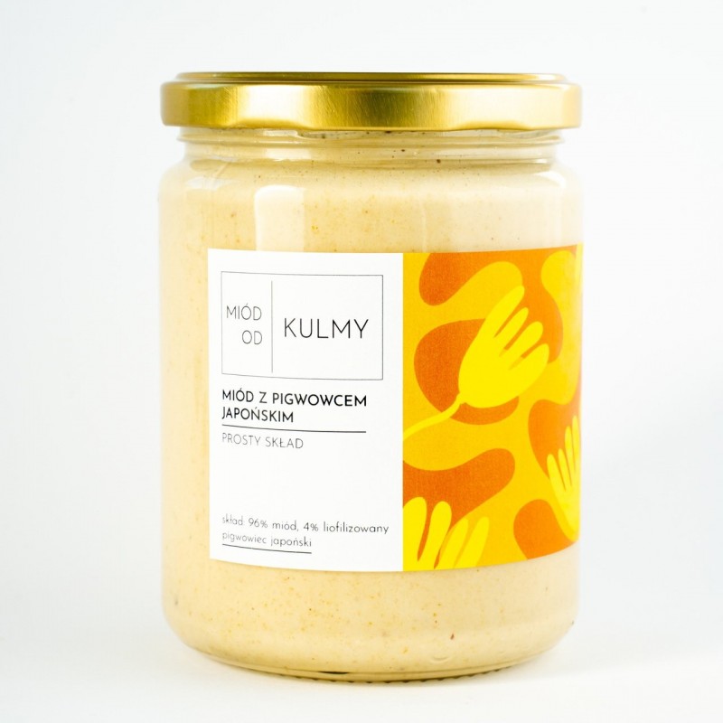 Miód z pigwowcem - 600g - MIÓD OD KULMY