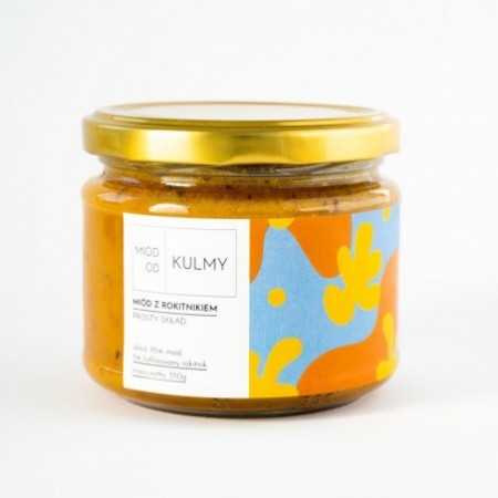 Miód z rokitnikiem - 350g - MIÓD OD KULMY