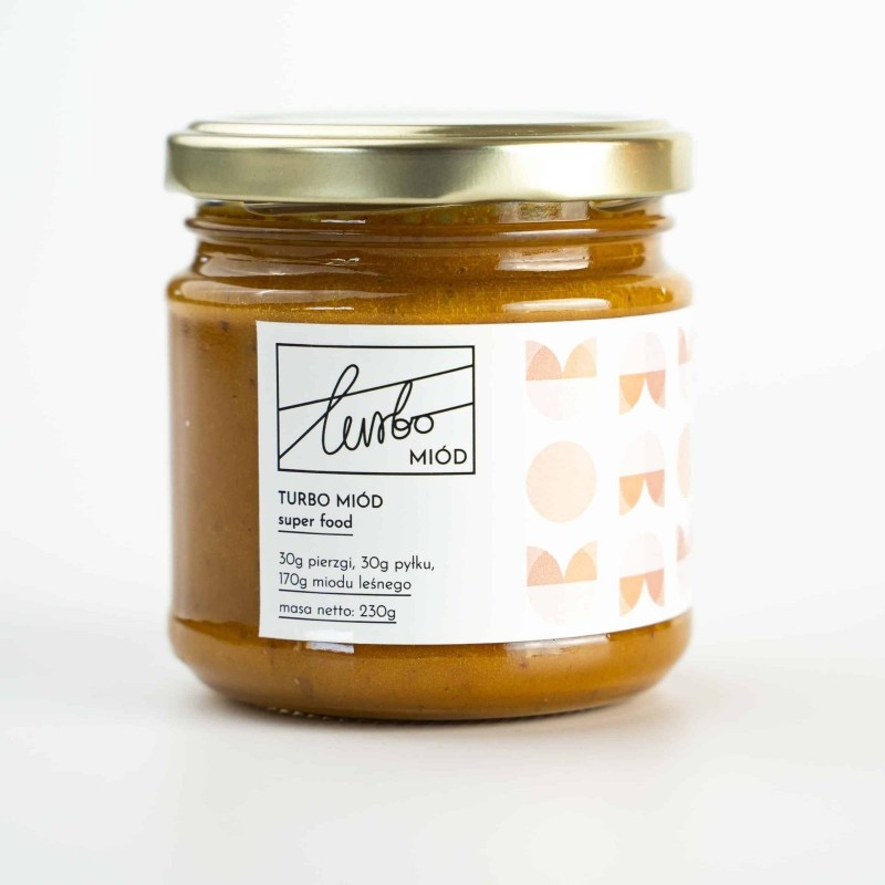 Turbo miód - super food - 230g - MIÓD OD KULMY