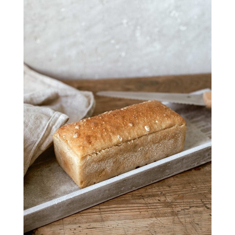 CHLEB ORKISZOWY JASNY NA ZAKWASIE ORKISZOWYM BIO – 1 kg - AGA BAGIETKA