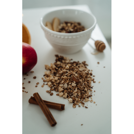 GRANOLA OWSIANA SZARLOTKA – POMARAŃCZA – 300 g - AGA BAGIETKA