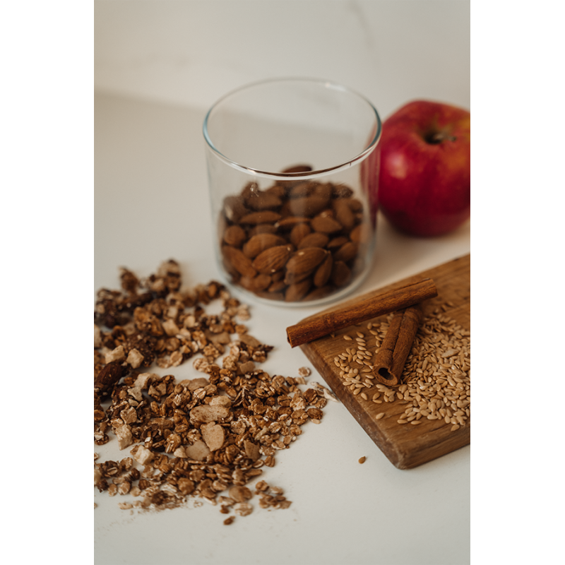 GRANOLA ORKISZOWA SZARLOTKA – 300 g - AGA BAGIETKA