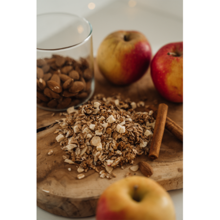 GRANOLA ŻYTNIA SZARLOTKA – 300 g - AGA BAGIETKA