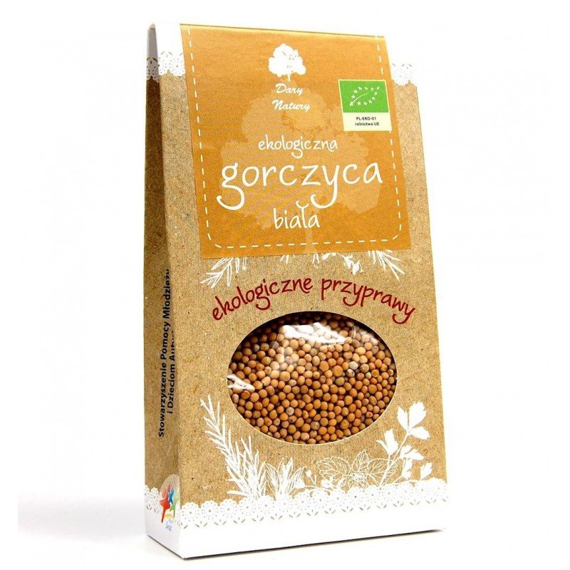 GORCZYCA BIAŁA BIO 90 g - DARY NATURY