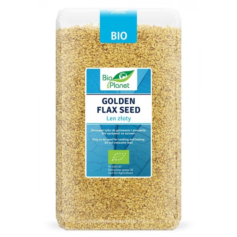 LEN ZŁOTY BIO 1 kg - BIO PLANET