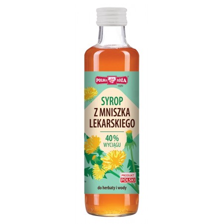 SYROP Z MNISZKA LEKARSKIEGO 250 ml - POLSKA RÓŻA