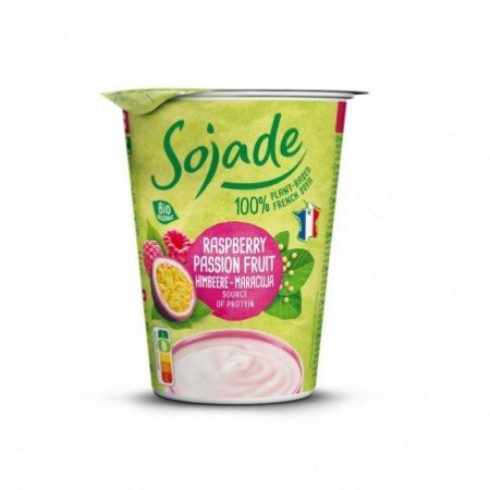 DESER SOJOWY MALINA - MARAKUJA BEZGLUTENOWY BIO 400 g - SOJADE