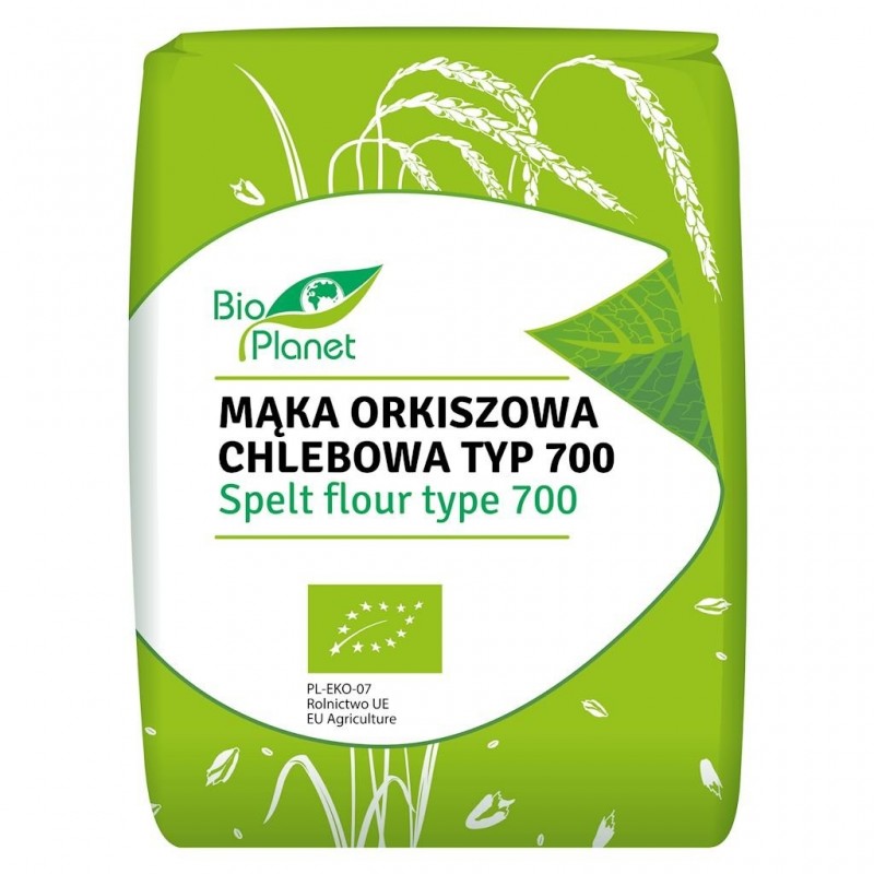 MĄKA ORKISZOWA CHLEBOWA TYP 700 BIO (POLSKA) 1 kg - BIO RAJ