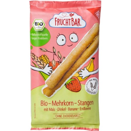 Paluchy wielozbożowe, truskawkowo-bananowe po 8 miesiącu BIO 30 g