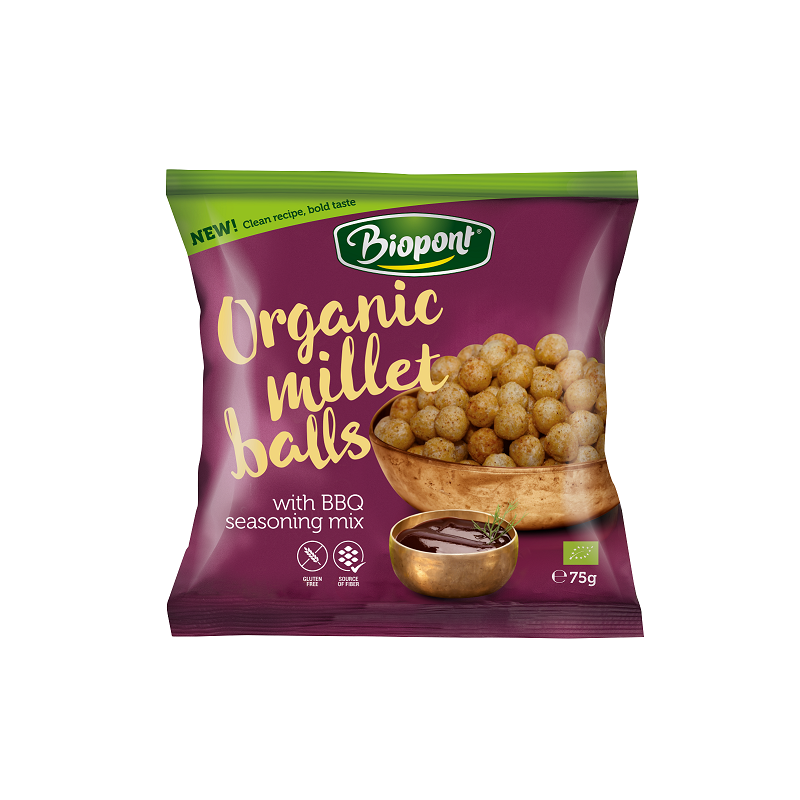 CHRUPKI JAGLANE BARBECUE BEZGLUTENOWE BIO 75 g - BIOPONT