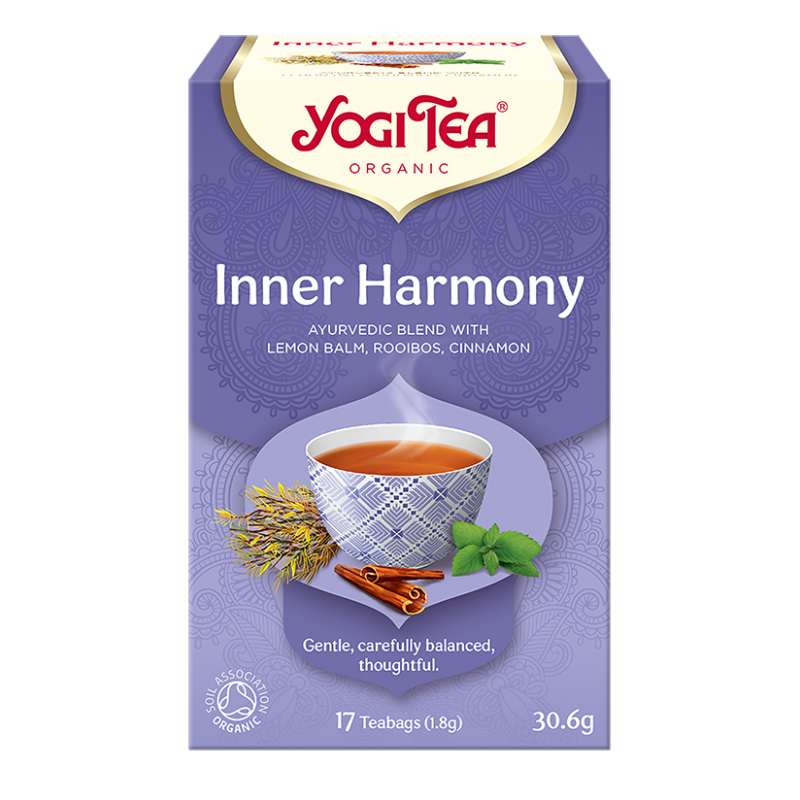 HERBATKA WEWNĘTRZNA HARMONIA (INNER HARMONY) BIO (17 x 1,8 g) 30,6 g - YOGI TEA