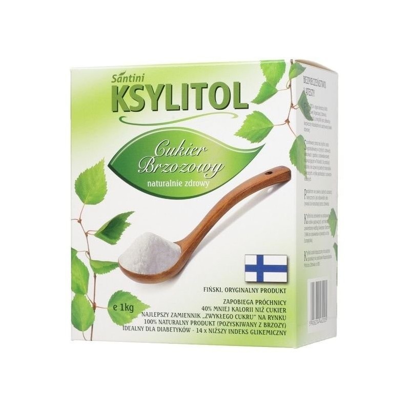 KSYLITOL 1 kg (TOREBKA) - SANTINI (FINLANDIA)
