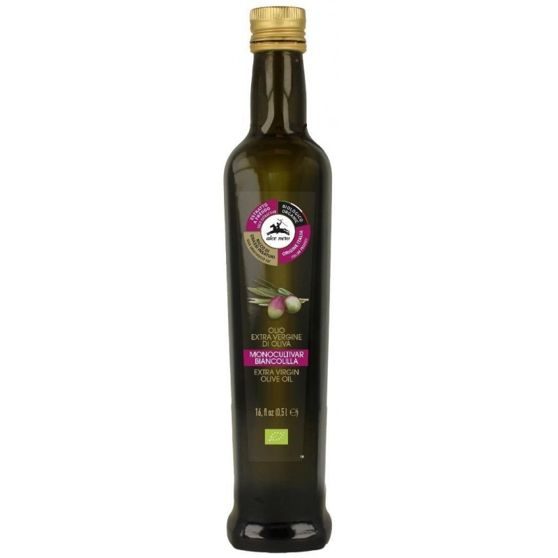 OLIWA Z OLIWEK EXTRA VIRGIN BIANCOLILLA BIO 500 ml - ALCE NERO