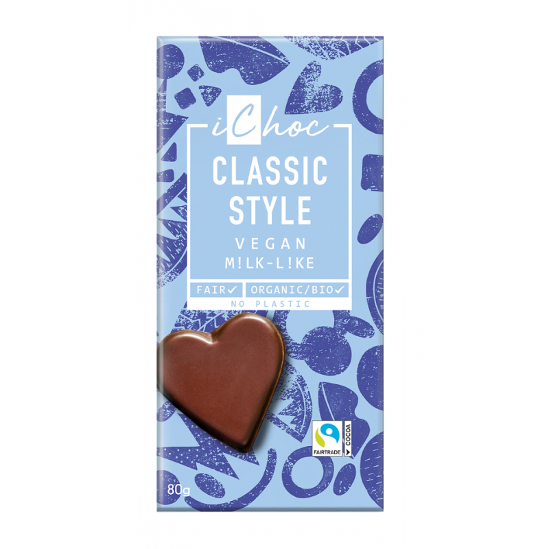 TABLICZKA KAKAOWA FAIR TRADE BIO 80 g - ICHOC (VIVANI)