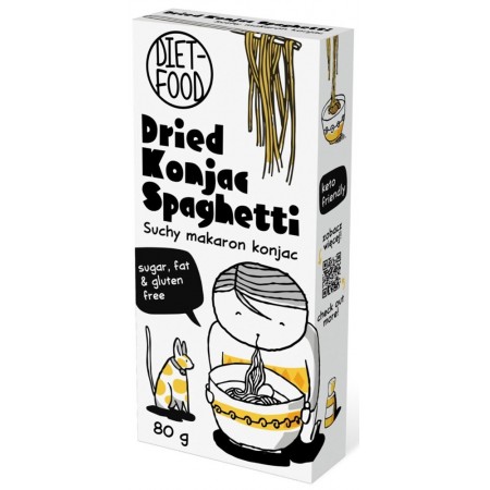 Makaron Shiritaki konjac spaghetti suchy 80 g