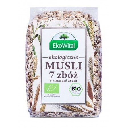 Musli 7 zbóż z amarantusem BIO 300 g