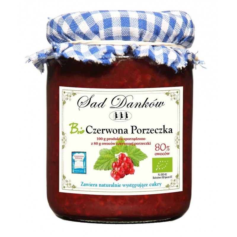 CZARNY BEZ 80 % BIO 260 g - SAD DANKÓW
