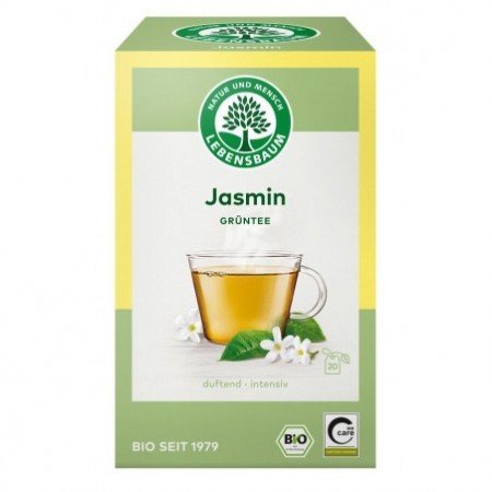 HERBATA ZIELONA JAŚMINOWA BIO (20 x 1,5 g) 30 g - LEBENSBAUM