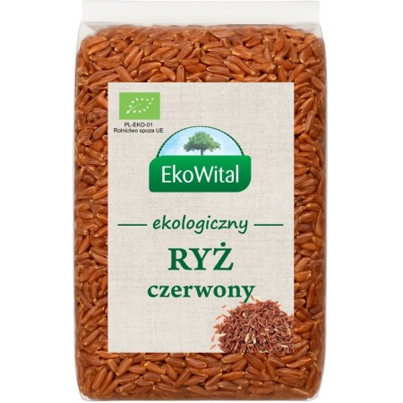 Ryż czerwony pełnoziarnisty BIO 1 kg
