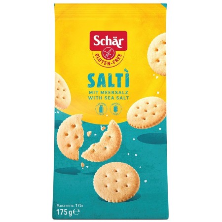 Salti-krakersy solone BEZGL. 175 g