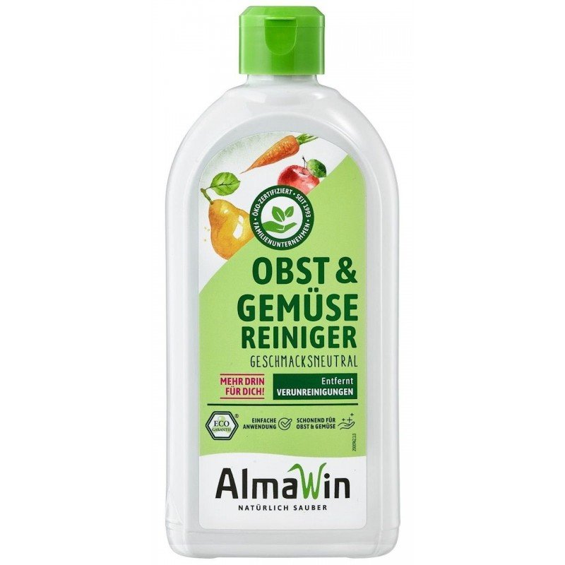 PŁYN DO MYCIA OWOCÓW I WARZYW (KONCENTRAT) ECO 500 ml - ALMAWIN
