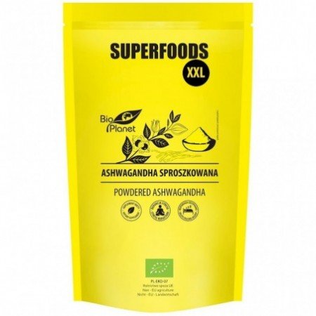 ASHWAGANDHA SPROSZKOWANA BIO 500 g - BIO PLANET