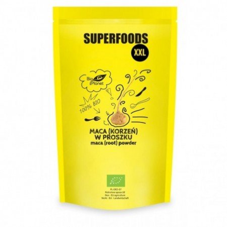 MACA SPROSZKOWANA BIO 750 g - BIO PLANET