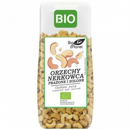 ORZECHY NERKOWCA PRAŻONE I SOLONE Z CHILI BIO 100 g - BIO PLANET