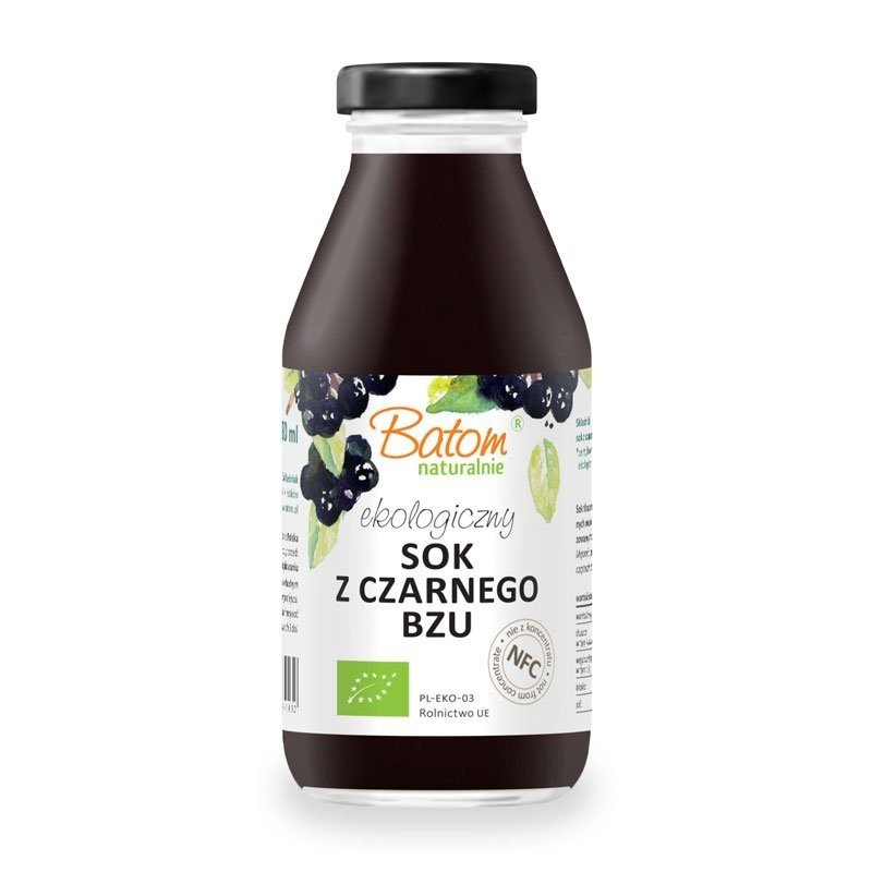 SOK Z CZARNEGO BZU NFC BIO 330 ml - BATOM